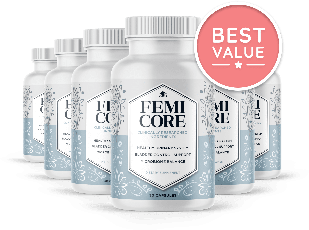 Femicore 6 bottle bundle with bonuses